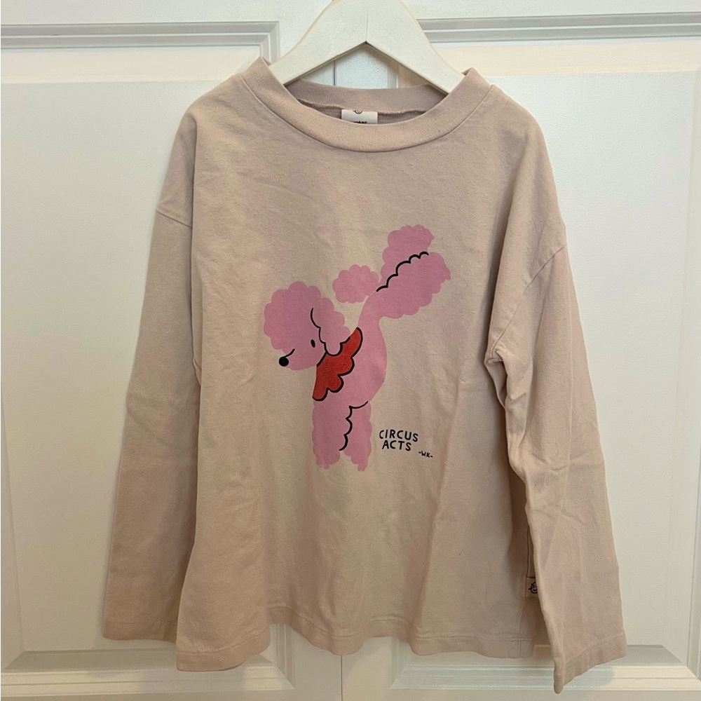 Wynken pale pink Long-Sleeve Tee 10Y